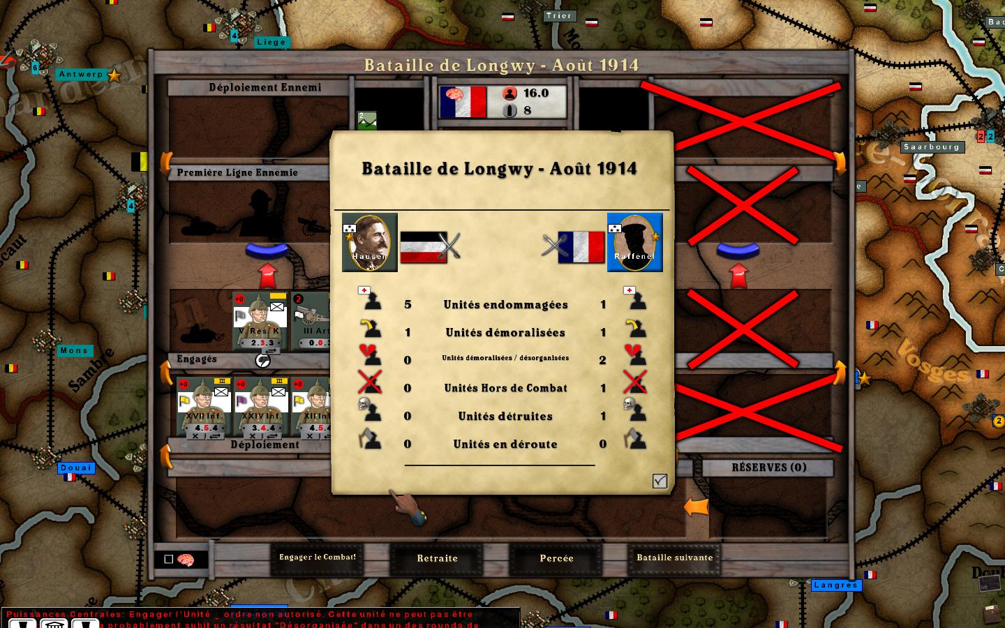 Bataille de longwy qui ouvre un trou dans la défense française