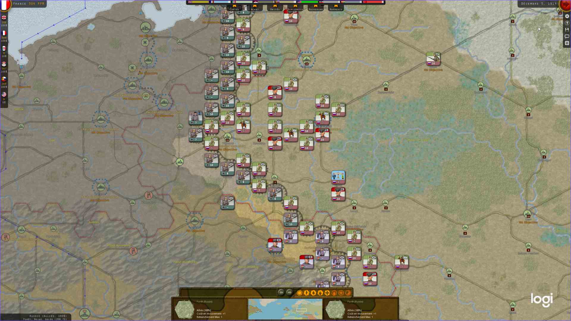 L'élan russe est stoppé et même définitivement...