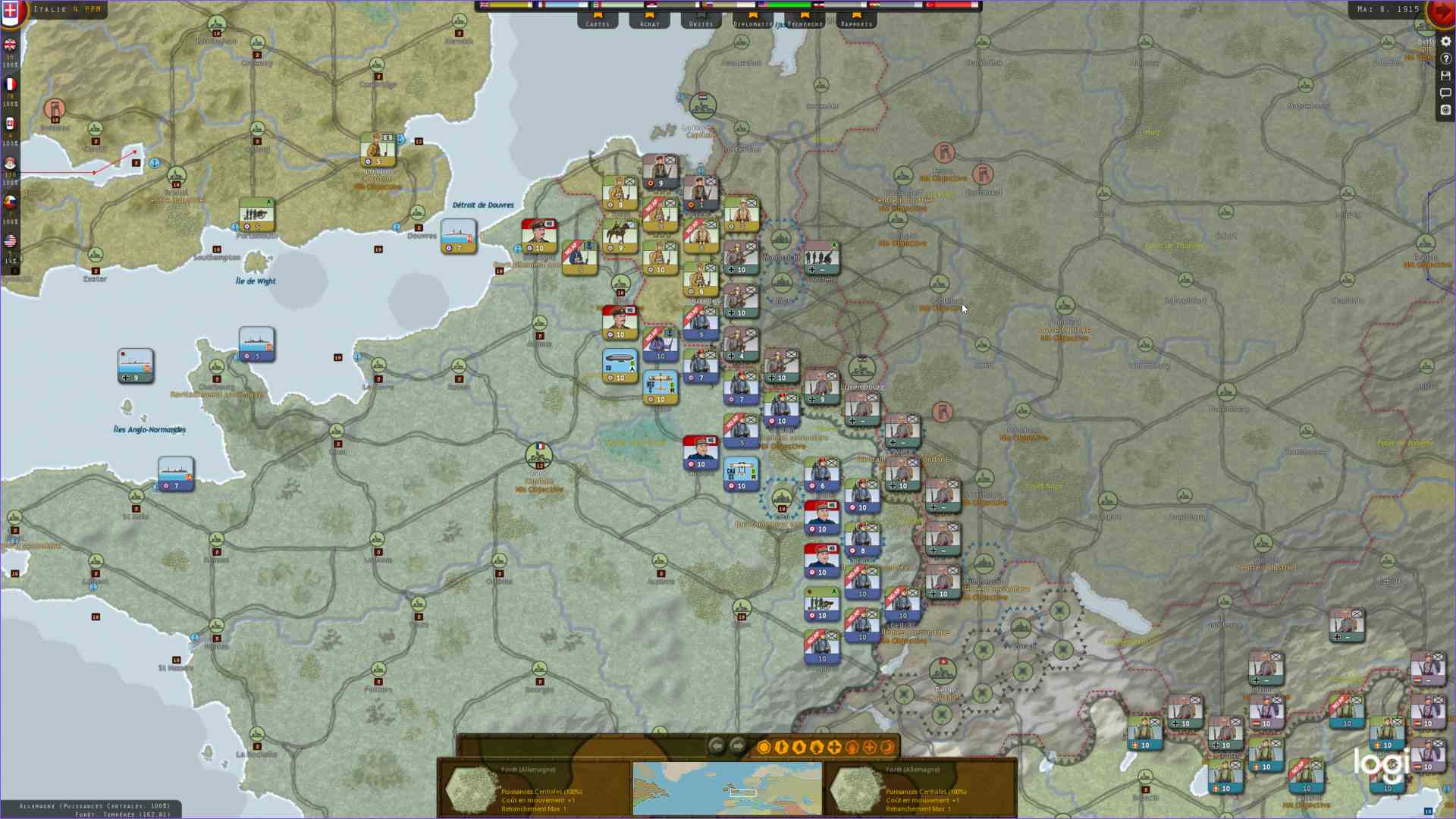 Échec de l'assaut en Belgique...